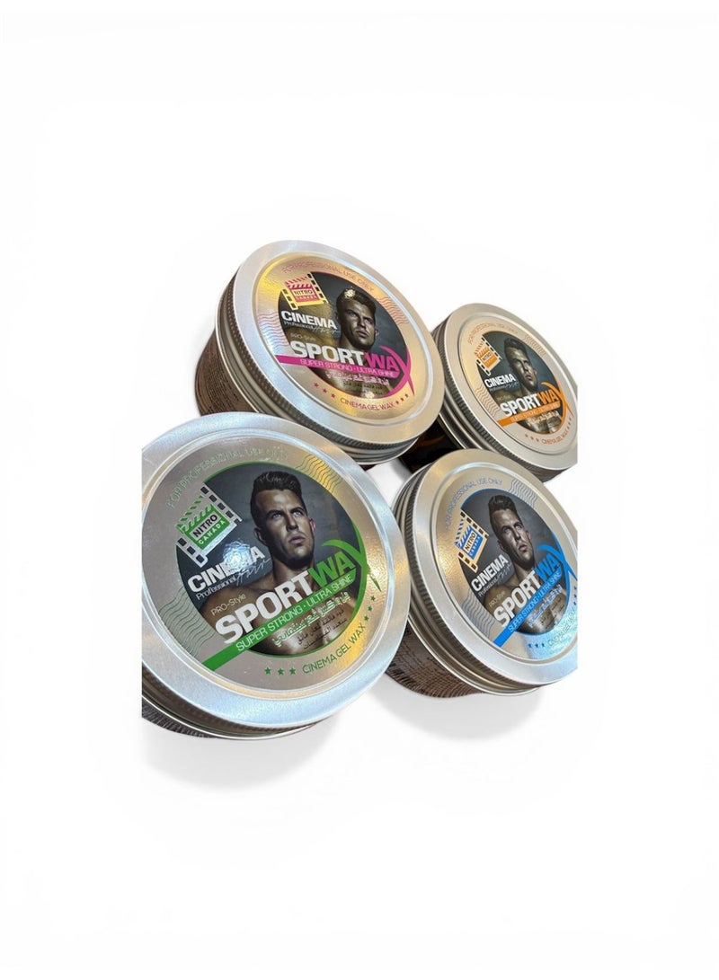 Nitro Canada Cinema Gel Wax Hair Styling Gel 450g - Image 3