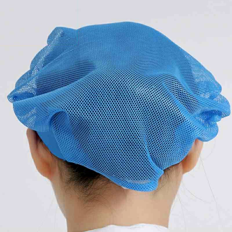👕 قبعة طباخ عملية وقابلة للتهوية باللون الأزرق السماوي - Image 5
