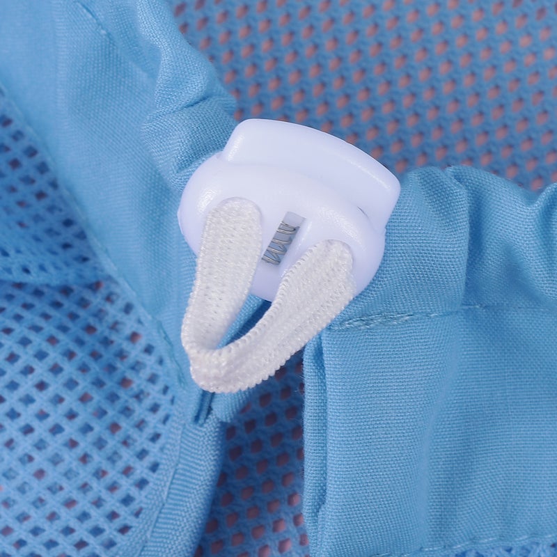 👕 قبعة طباخ عملية وقابلة للتهوية باللون الأزرق السماوي - Image 2