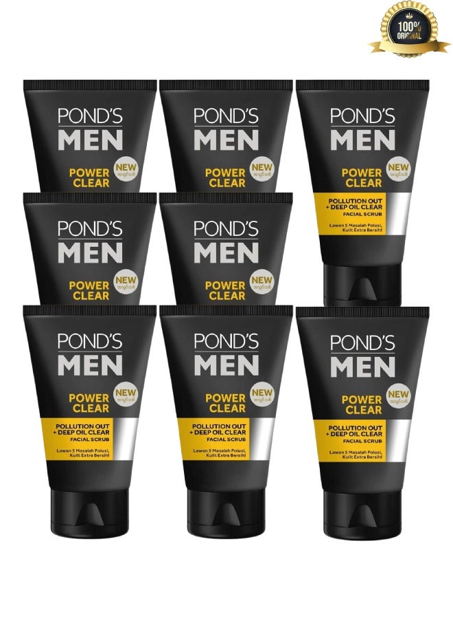 بوندز 8 قطع مقشر الوجه القوي لإزالة التلوث والزيوت العميقة - Image 1