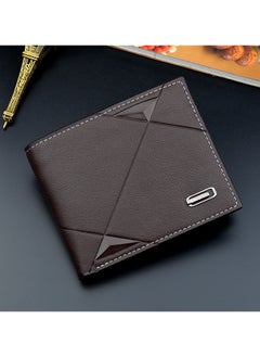 KUYING New Short Multi Card Fashion Casual Men's Wallet 
