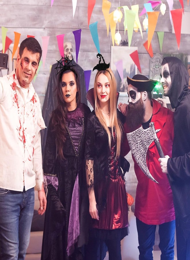 جريفوسيا طقم عصابات رأس للهالوين من قطعتين من جريفوسيا - عنكبوت، شبح، يقطينة، قبعة ساحرة، طوق شعر شيطاني - إكسسوارات تنكرية - Image 5