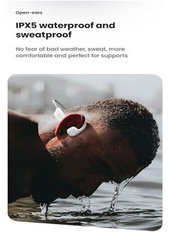 General AS22 Bone Conduction Wireless Bluetooth Headphones are in-ear for running sports noise cancelling open bone conduction headphones are compatible with iPhone and Android  - Image 4