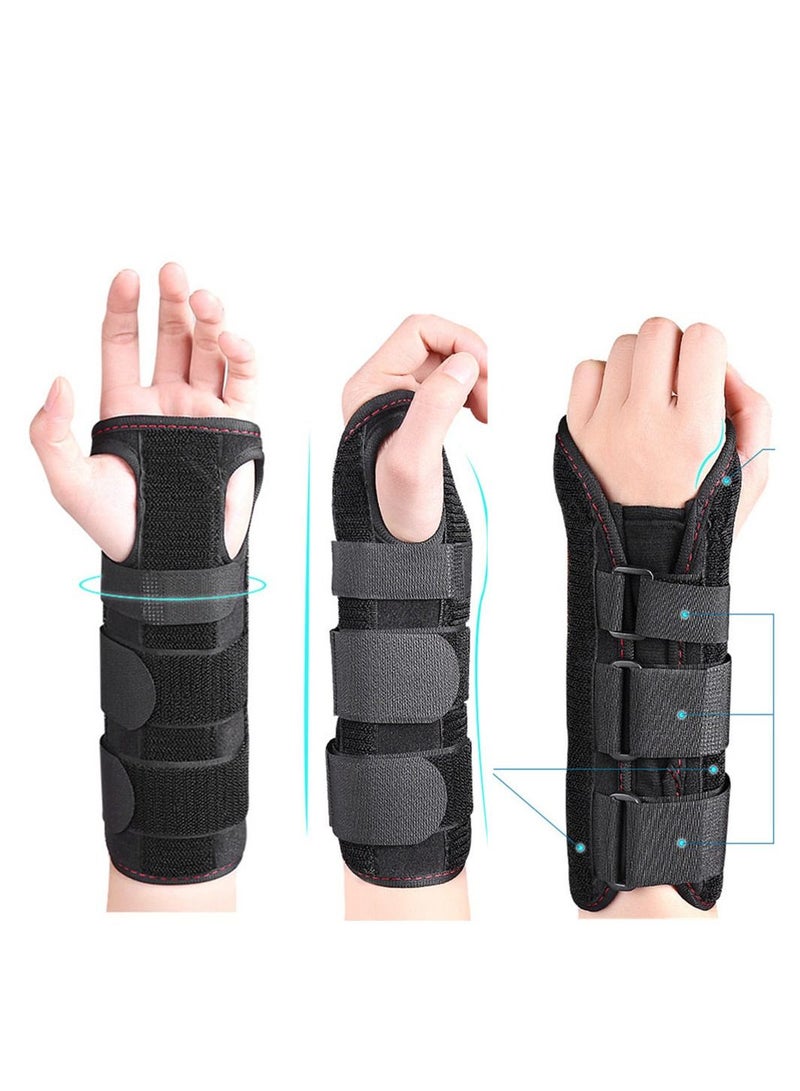 Adjustable Wrist Support Brace for Carpal Tunnel Fits Both Hands, with Aluminum Splint - Image 5