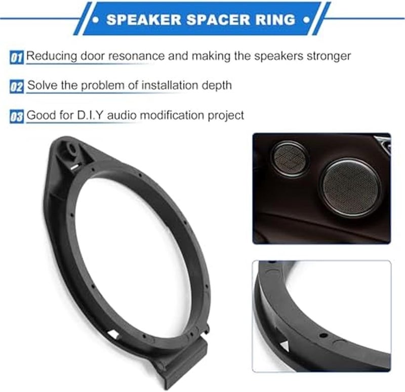 Vuzmode Speaker Spacer Ring Adapter for GMC Vehicles - Image 4