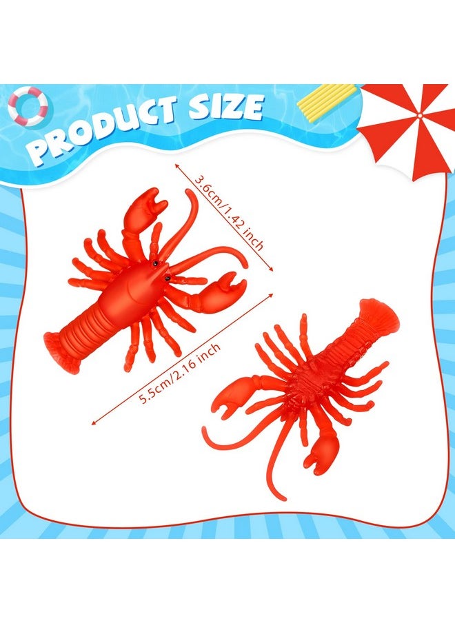 50 Pcs Lobster Toy Soft Tpr Rubber Lobster Models Fake Crawfish Decorations Mini Red Lobster Lifelike Crawfish Decor For Early Education Teaching Aids Food Models Pendants Party Shooting Props - pzsku/Z8C0044EBC3A97BE5EA12Z/45/_/1692164573/4aecc2a0-ce2d-4cf0-abc8-c35cbc8d9aaf