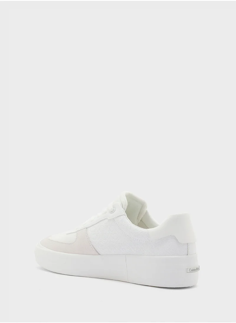 كالفن كلاين Lace Up Low Top Sneakers