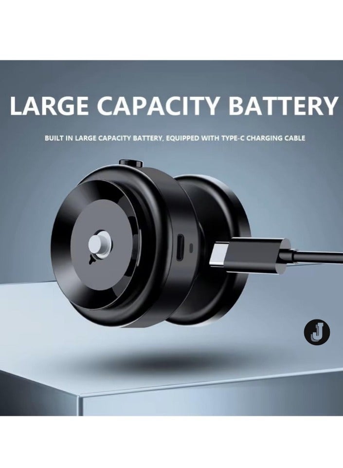 JAJEEK "New Magnetic Suction Phone Holder – 360° Rotation Magnetic Car Cell Phone Holder for Car, Mirror, Gym, and More – Compatible with Metal and Glass Surfaces (Black)" - Image 4