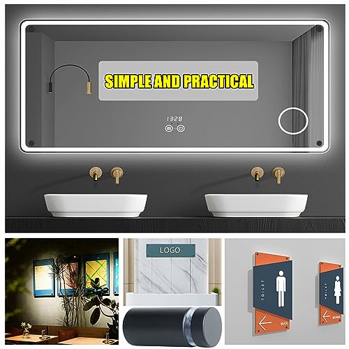 Alise 3/4"x1" Sign Standoff Screws,Wall Mount Glass Standoff Advertising Nail for Hanging Acrylic Picture Frame Glass Acrylic Signs,Stainless Steel Sign Mounting Bracket Hardware,Matte Black 8 Pcs - Image 5