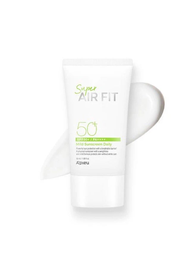 إيه بيو واقي شمسي يومي خفيف من A'pieu Super Air Fit SPF50+ 50 مل - Image 2