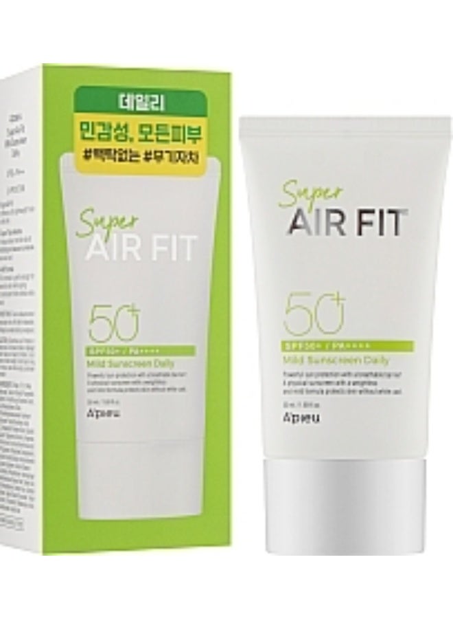 إيه بيو واقي شمسي يومي خفيف من A'pieu Super Air Fit SPF50+ 50 مل - Image 4