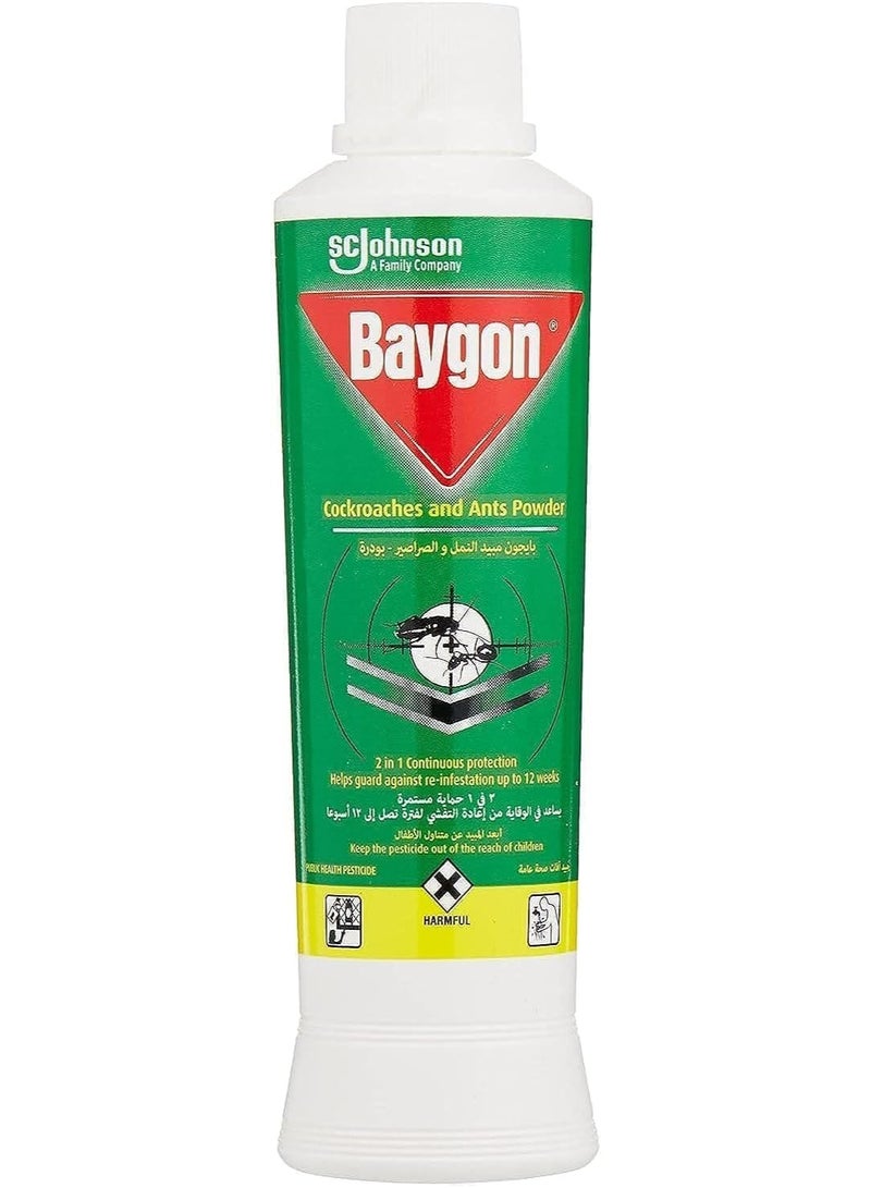 Baygon Ant And Roaches Killer Powder White 250grams - Image 1
