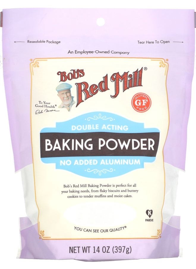 Bob's Red Mill Double Acting Baking Powder Gluten Free 14 oz (397 g) 