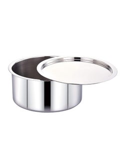 BLACKSTONE Stainless Steel Tope Set with Lid Stainless Steel Pot Cookware Tope Set 22cm - 3000ml  - Image 1
