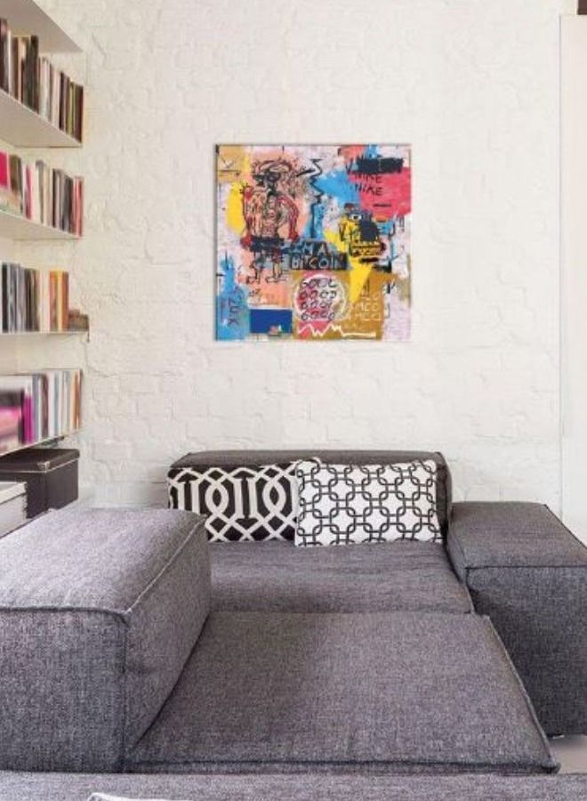 Abstract Wall Decor for Living Room Bedroom Wall Art Paintings Abstract Ink painting Wall Artworks Hang Pictures for Office Decoration - Image 3
