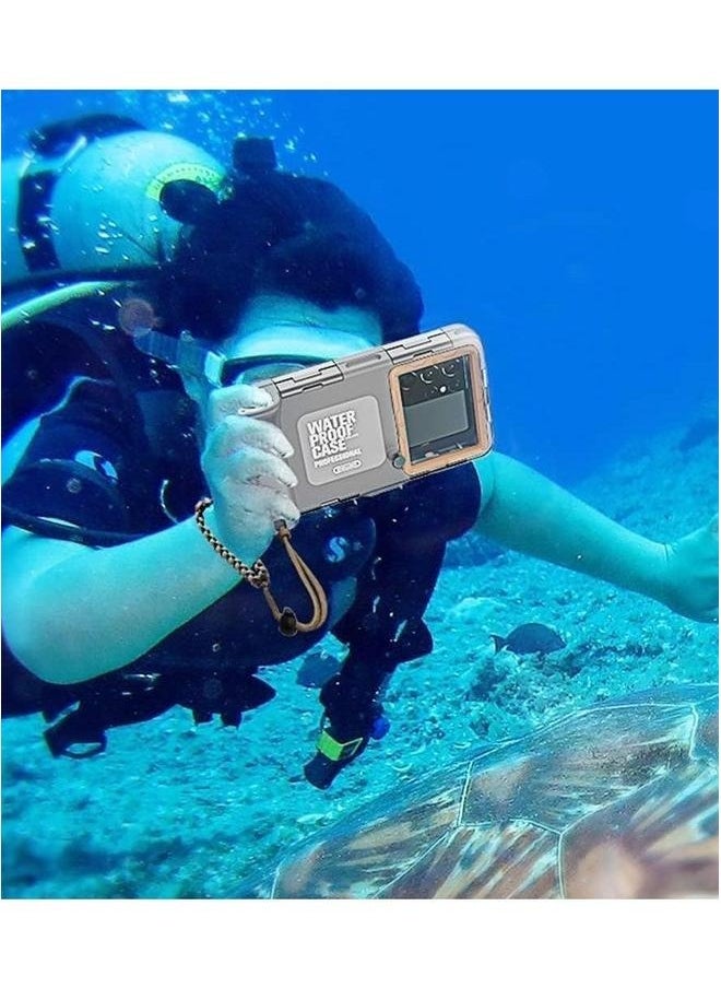 Generic - IP68 Waterproof Case for iPhone 16 / Plus/Pro/Pro Max,Universal Diving Underwater Phone Case,Sealed Photography Protective Cover Suitable Swimming u0026 - Image 1