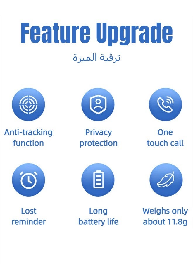 REMAX Smart Tag Global Positioning Anti-Loss Smart Tracker, Real-Time Global Location Tracking, Long Battery Life, Suitable For Backpacks, Pets, Keys, and Travel. (Android Only), Supports Google "Find Hub" App, For Android Phones/Pixel/Samsung, etc. Grey - Image 4