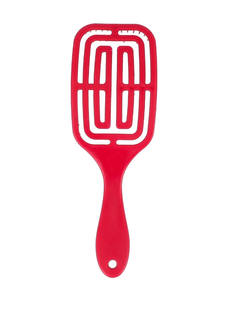 GLITTERS® Vented Hair Brush, Detangle & Smoothens Hair, After Shower Brush, Strong & Flexible Bristles, Ideal For Men & Women, All Hair Types - Image 3