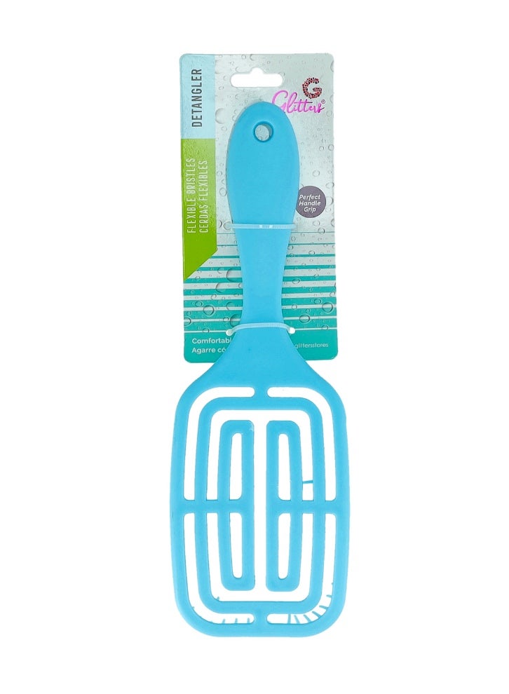GLITTERS® Vented Hair Brush, Detangle & Smoothens Hair, After Shower Brush, Strong & Flexible Bristles, Ideal For Men & Women, All Hair Types - Image 1