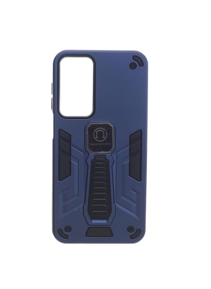 Shockproof Silicone Back Cover for Samsung Galaxy A16 4G, A26 - Navy Blue - Image 1