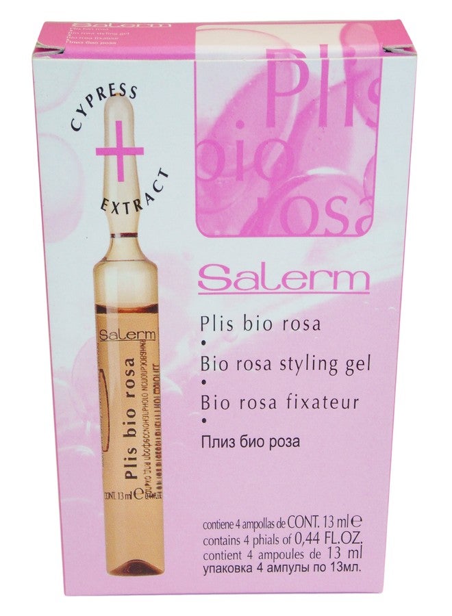 Salerm Bio Rosa Styling Gel - 4 phials 0.4 oz