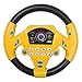 Marsrut Steering Wheel Simulated Toy for Kids Babies 3 Years Old Small Electronic Simulated Driving Driver Racing Toy with Sound Yellow - Image 3