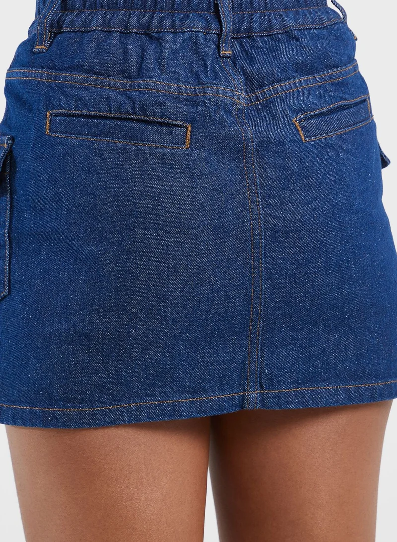 FINGERCROXX Logo Skirt