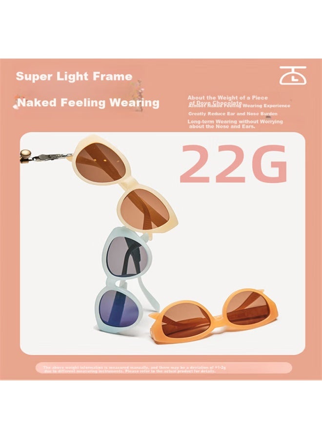 Kigo Kigo Fashion New Polarized Uv Protection Sunglasses Retro Unisex Kids Blue Light Blocking (6-12 Years Old) - Image 4