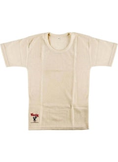 Hasyün Boy Short Sleeve Thin Undershirt Wool Flannel Undershirt 500 - 1 Piece  - Image 3