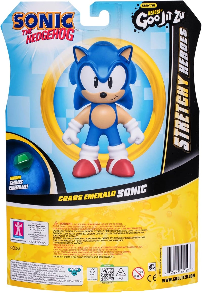 GOO JIT ZU Heroes of Goo Jit Zu The Hedgehog S5 Hero Pack- Chaos Emerald Sonic - Image 4