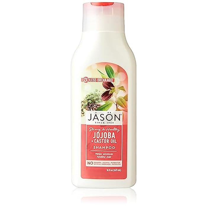 JASON Long and Strong Jojoba Shampoo, 16 oz. (Packaging May Vary) - Image 1