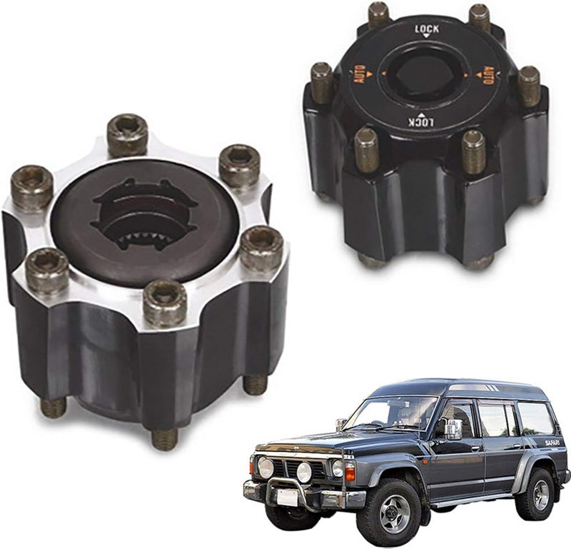 Wivplex Automatic Free Wheel Locking Hubs for Nissan Safari GQ Y60 - Image 2