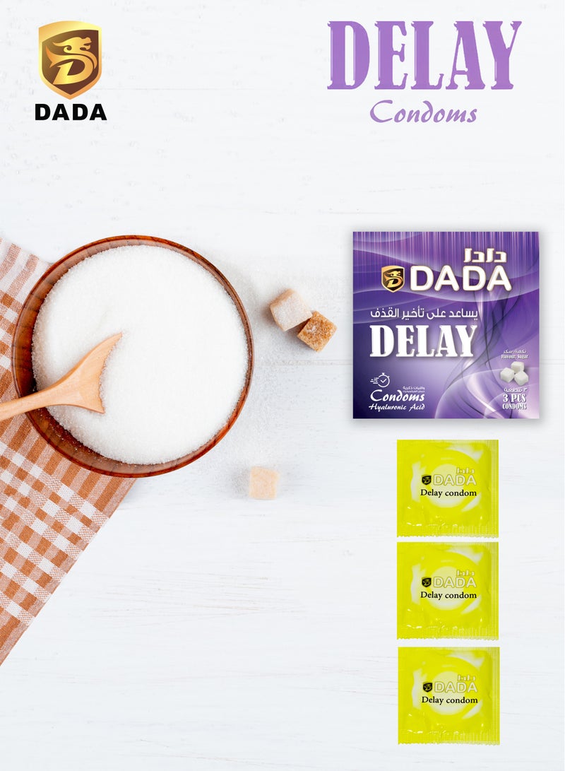 دادا Dada Condoms Delay 3's - Image 3