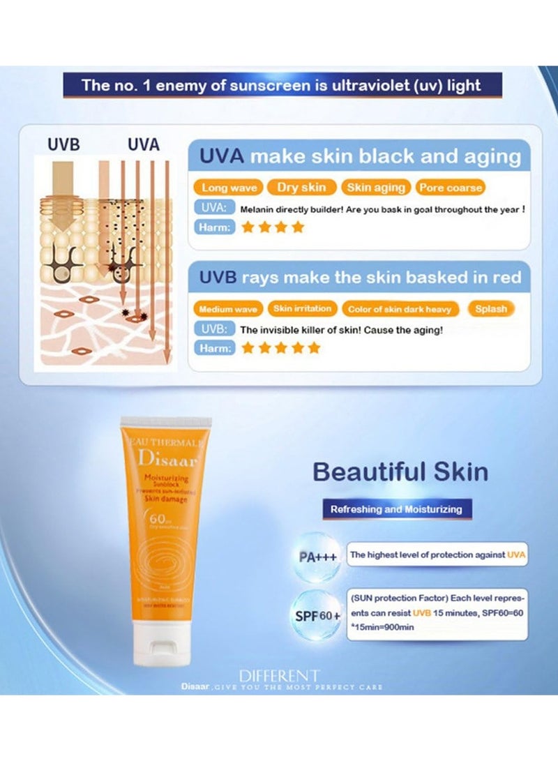 ديسار واقي شمس بتركيبة نباتية مرطبة لحماية البشرة من أشعة UVA/UVB – 80 مل - Image 4