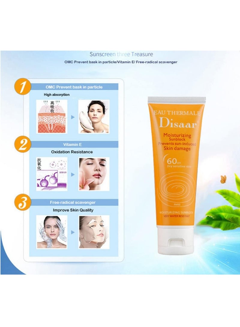 ديسار واقي شمس بتركيبة نباتية مرطبة لحماية البشرة من أشعة UVA/UVB – 80 مل - Image 5