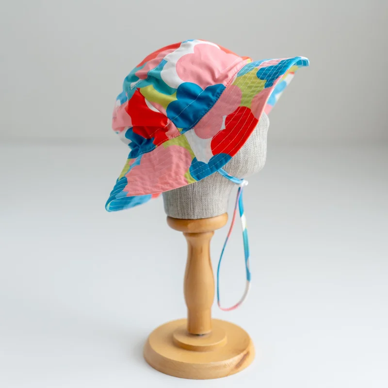 Mama Yoyo UV Protective Hat - Floral / Flowers Suitable for Ages 1-7