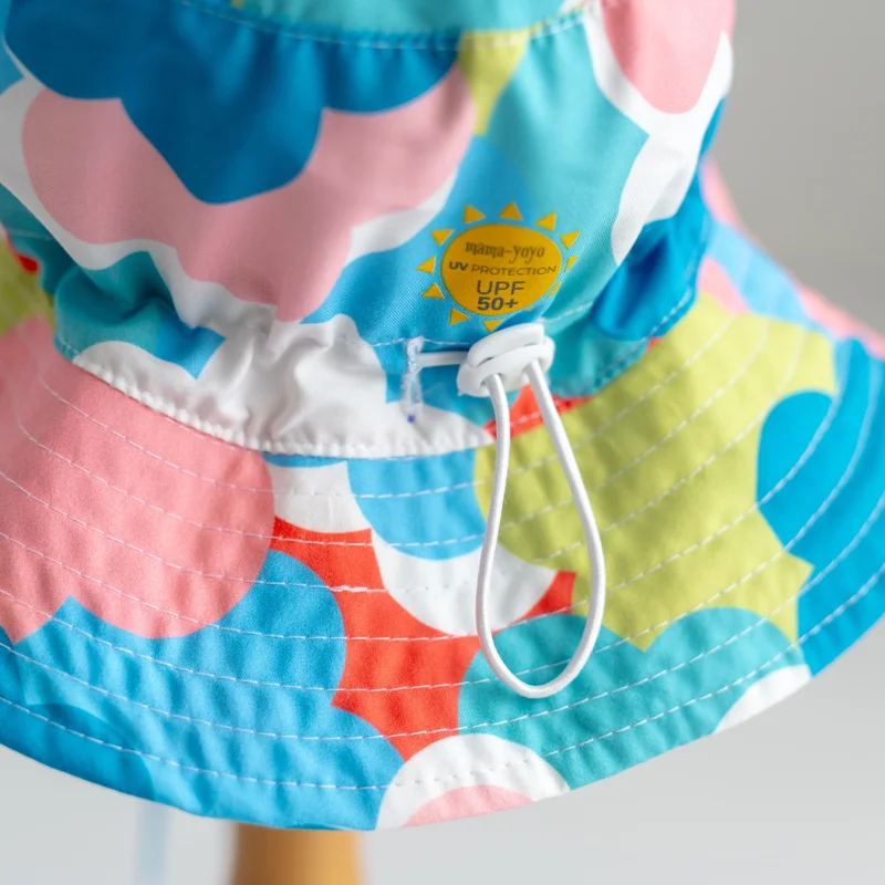Mama Yoyo UV Protective Hat - Floral / Flowers Suitable for Ages 1-7
