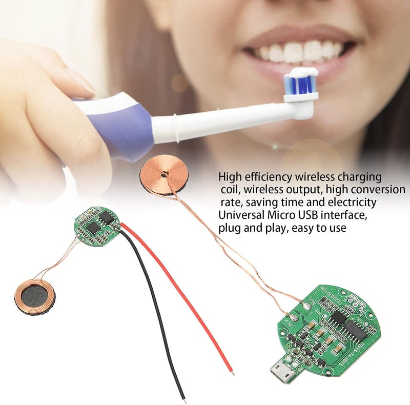 كلاراكو وحدة شحن لاسلكية من كلاركو، 5 فولت - 800 - 1 أمبير، وحدة شاحن لاسلكية قياسية Qi، 110-205 كيلو هرتز، حماية متعددة المستويات للاستخدام المنزلي اللاسلكي - Image 3