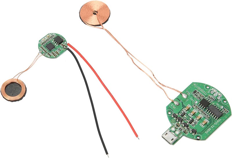 كلاراكو وحدة شحن لاسلكية من كلاركو، 5 فولت - 800 - 1 أمبير، وحدة شاحن لاسلكية قياسية Qi، 110-205 كيلو هرتز، حماية متعددة المستويات للاستخدام المنزلي اللاسلكي - Image 1