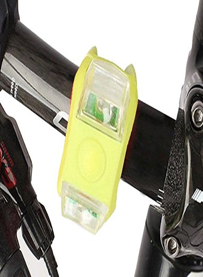 فوتابا ضوء تحذيري أصفر اللون لإطار مقود دراجة هوائية من السيليكون من فوتابا - Image 5