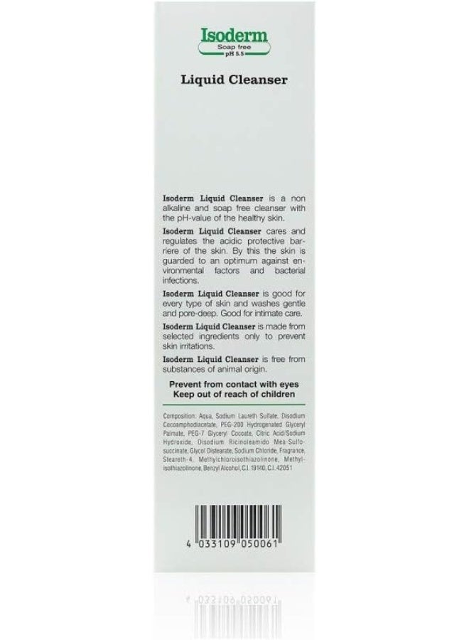 Isoderm Liquid Cleanser, 250 milliliters - Image 3