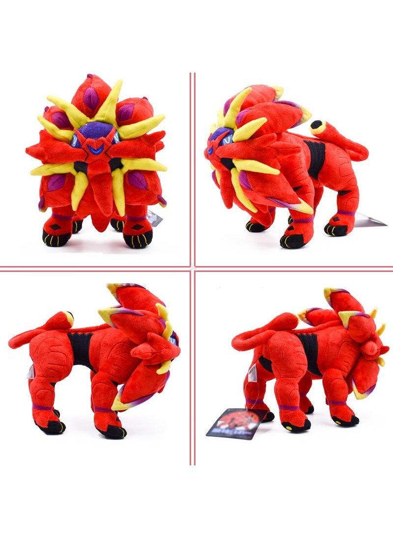 Y&D 2-Piece Pocket Monsters Figure Solgaleo Plush Toys For Kids And Adults Great Birthday Gift For Boys And Girls 27cm  - Image 5