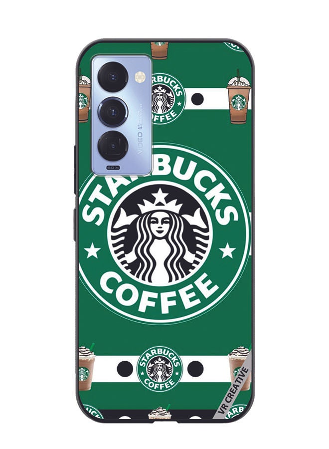 VR CREATIVE Protective Case Cover For Tecno Camon 18/18 P Starbucks 4 Design Multicolour - Image 1