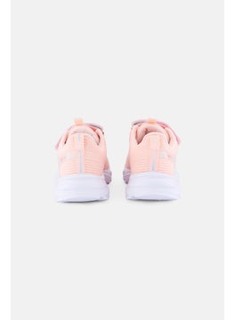 RBX Kids Girl Velcro Closure Sport Shoes, Pink  - Image 4