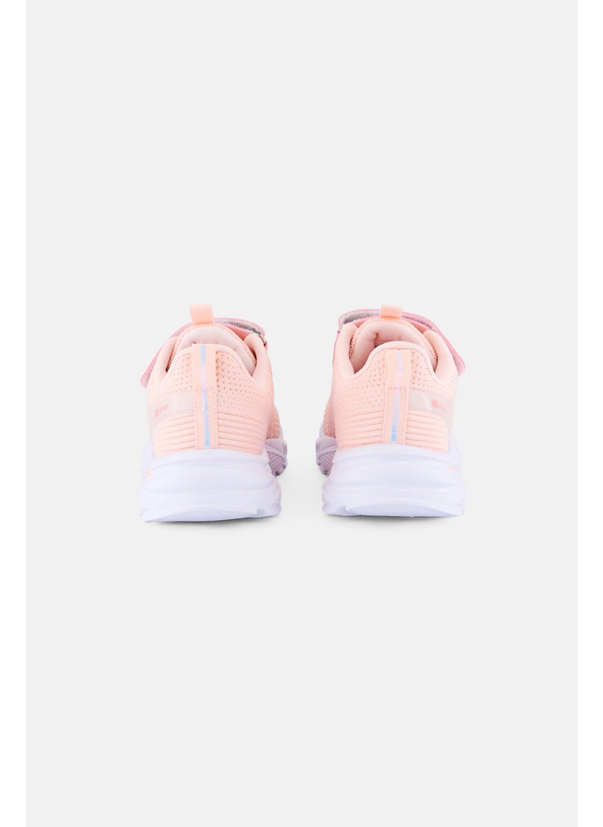 RBX - Kids Girl Velcro Closure Sport Shoes, Pink - Image 1