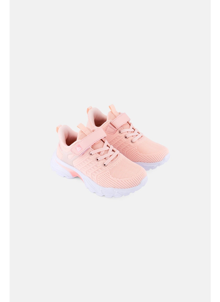 RBX - Kids Girl Velcro Closure Sport Shoes, Pink - Image 1