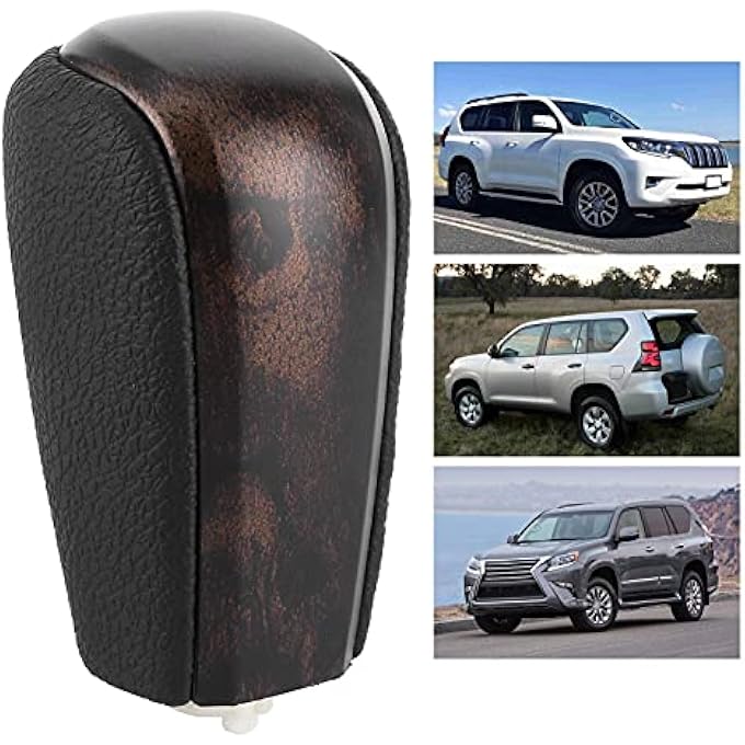 rayihni Gear Shifter Head Small Highend Easy To Install Gear Shift Knob Fit for Land Cruiser Prado FJ150 Fit GX460 GX470A black - Image 3