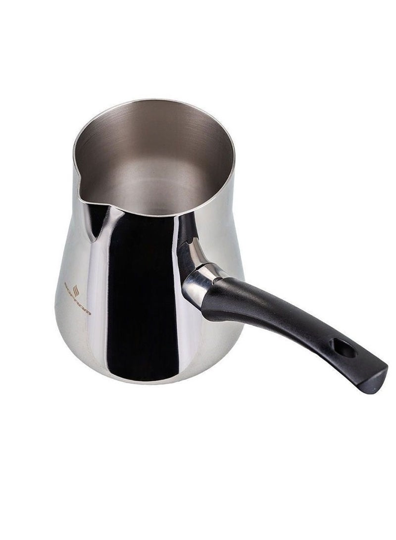 سوفرام ركوة قهوة سوفرام استيل تركي عالي الجودة سعة 200 مل - Image 3