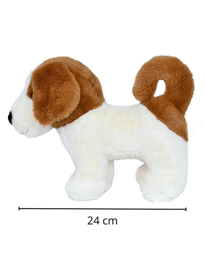 Mirada Beagle Dog Soft Toy | Cute and Cuddly Beagle Plush Animal | Birthday Gift for Kids -24 cm - Image 4