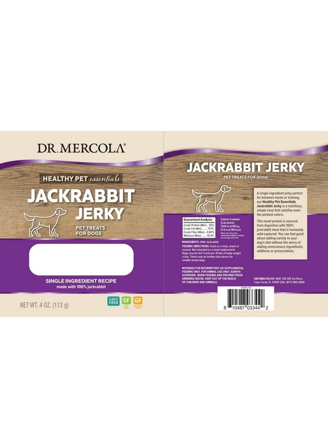 دكتور ميركولا، لحم أرنب بري مجفف للكلاب، 113 غرام، مصنوع من أرنب بري، غير معدل وراثيًا، خالٍ من الغلوتين والصويا - Image 2